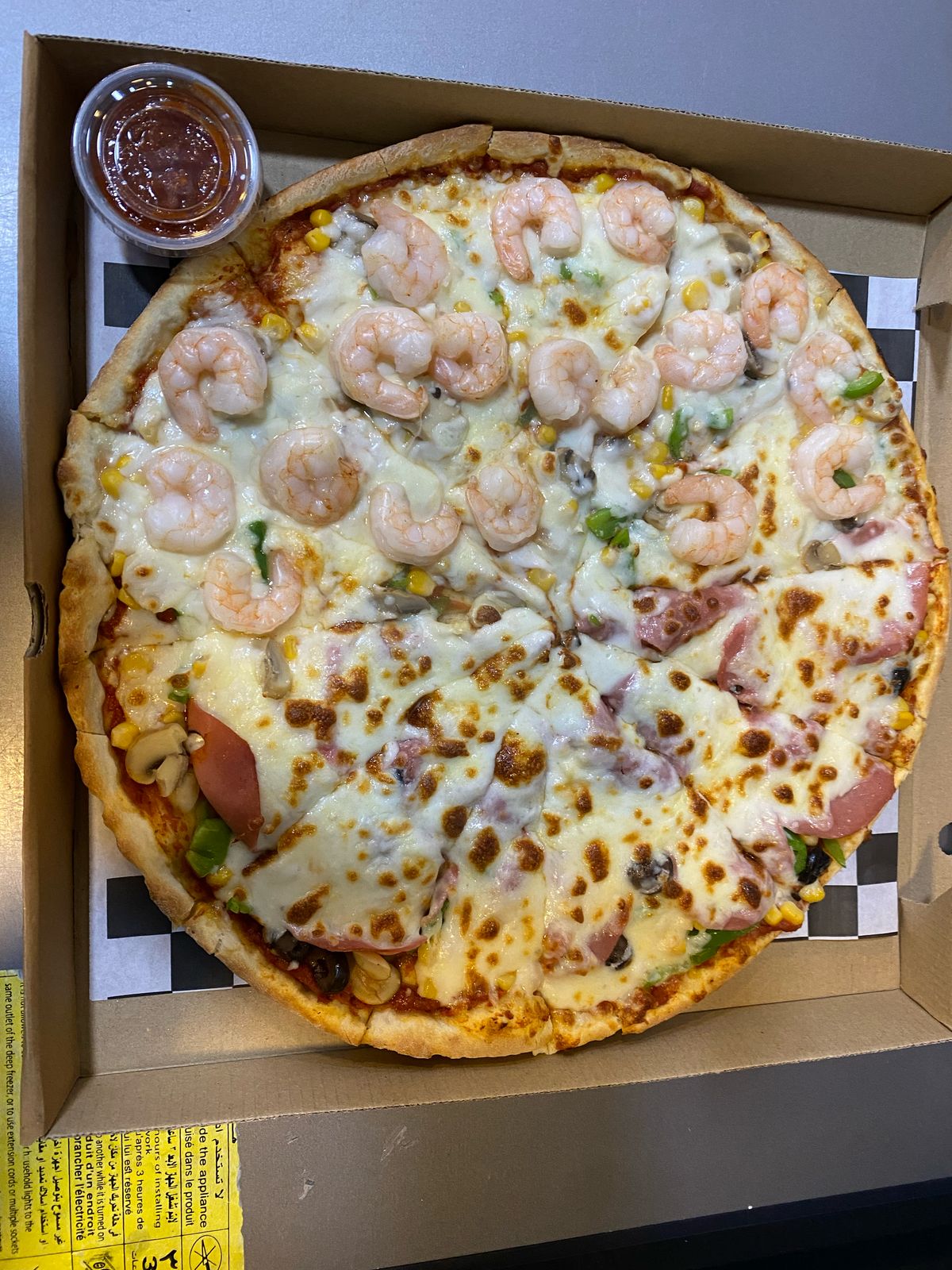 Shrimp Pizza